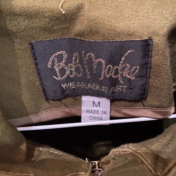 Bob Mackie green stone embellished jacket size medium - Picture 4 of 10